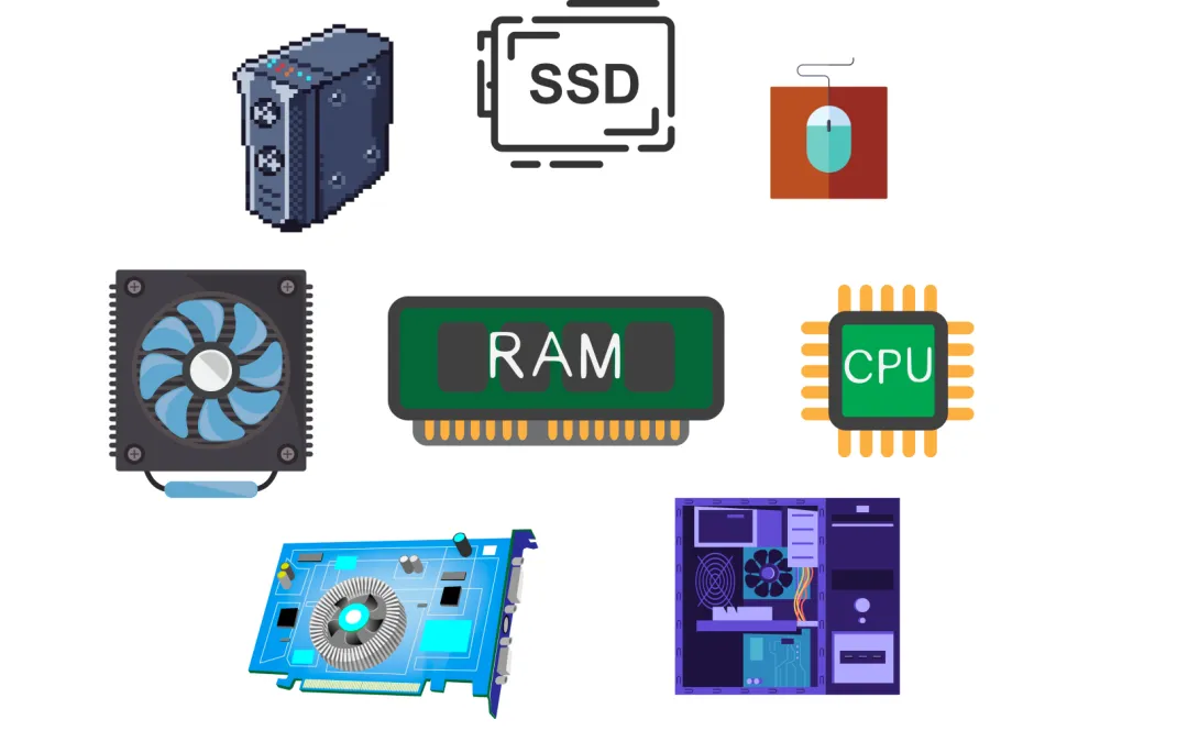all components for a computer